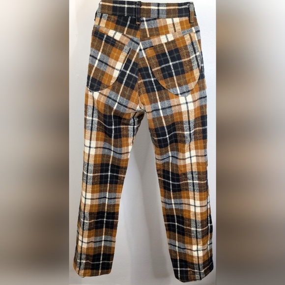 Lykke Wullf Plaid Ranch Prairiecore Country Transitional Earthy Pants XS - Picture 7 of 10